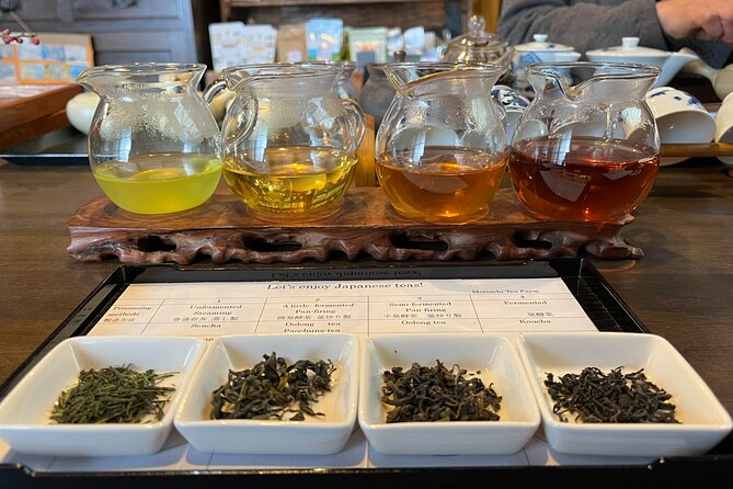 Small Group Japanese Green Tea Tasting in Shizuoka - Lunch, coffee, and extra bites: what to expect on your own