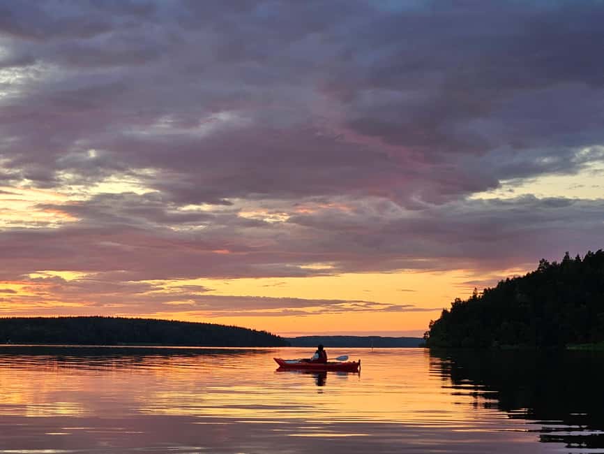 Stockholm: Sunset Kayak Tour on Lake Mälaren with Tea & Cake - Mid-Trip Fika on the Beach: Tea, Cake, and Real Calm
