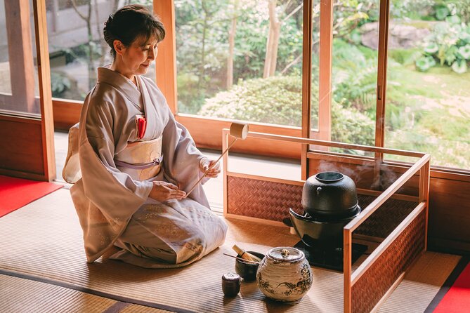 Stunning Private Tea Ceremony: Camellia Garden Teahouse - Making Your Own Matcha: Whisk, Scoop, and Bowl