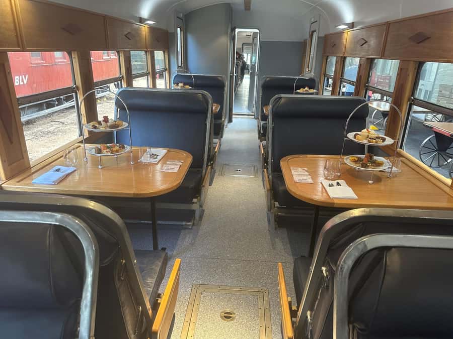 Sunshine Coast:Silver Bullet High Tea at Mary Valley Rattler - Accessibility and comfort: wheelchair access is built in
