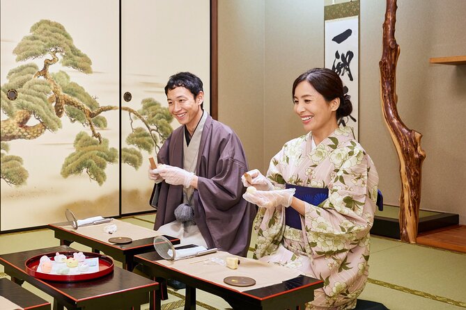 Sweets Making and Kimono Tea Ceremony at Tokyo Maikoya - Key highlights