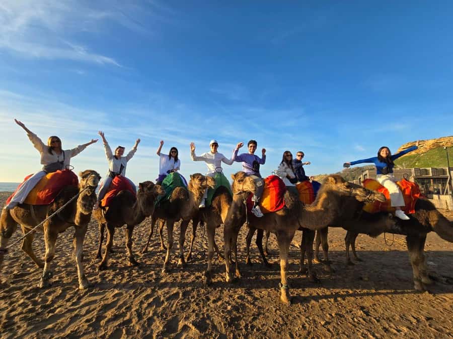 Tangier: sunset, tea, camel ride, Cape Spartel and caves. - A 3-hour Tangier sunset plan: camel ride, Cape Spartel, and Caves of Hercules