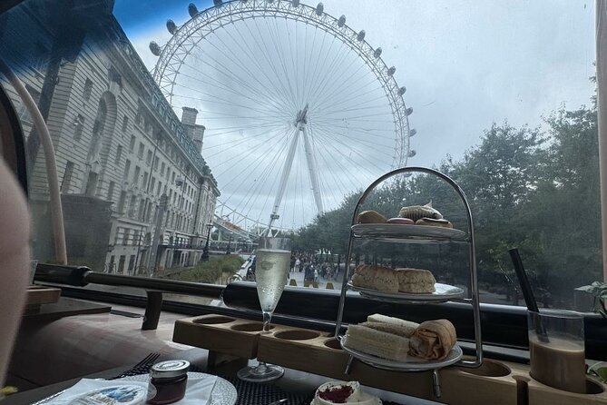 Taylor Swift-Inspired London Afternoon Tea Bus - Your Afternoon Tea Spread: Sandwiches, Scones, and the Good Stuff