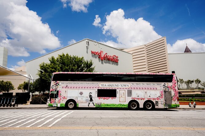 Tea Around Town: A Delightful Atlanta Experience - Getting Settled on the Pink Bus: Comfort, Tea, and the Pace of Service