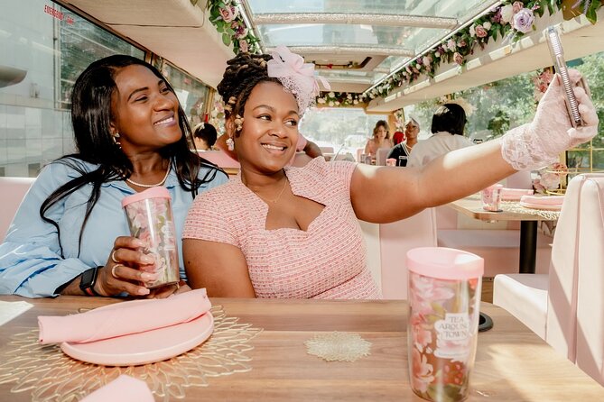Tea Around Town Houston: An Elegant Tea Experience - Comfort, Group Size, and the Bus Vibe