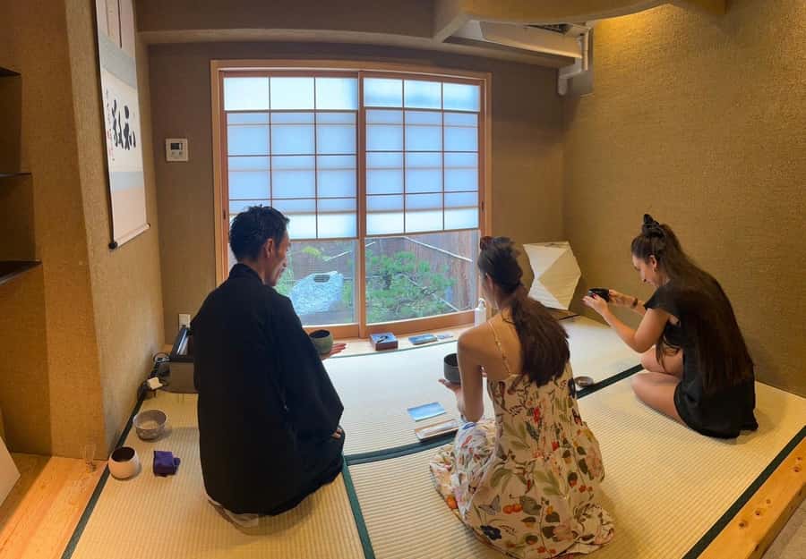 Tea Ceremony Experience in a Private Tea Room in Shibuya - EAST GREEN organic matcha: why the 2% harvest detail matters