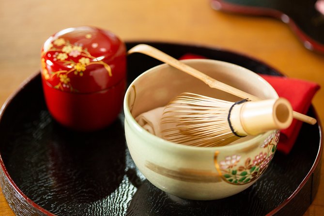 Tea ceremony experience with simple kimono in Okinawa - Sweets, then bitter tea: what you taste at the Ryurei table