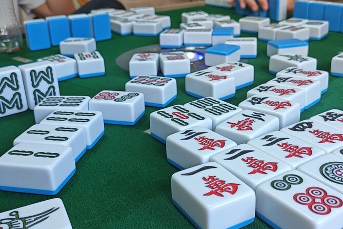 Xi'an Noodle Making and Tea Tasting Experience - Tea tasting and Mahjong: the social glue of the afternoon